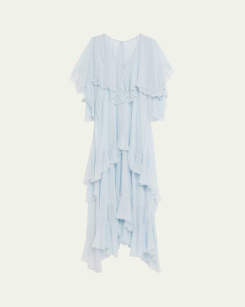 Collia Silk Chiffon Maxi Dress
